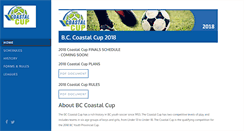 Desktop Screenshot of bccoastalcup.com