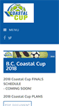 Mobile Screenshot of bccoastalcup.com